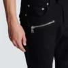 Jeans biker slim fit in denim nero Jeans biker slim fit in denim nero