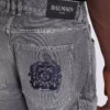Jeans cargo loose fit in denim Jeans cargo loose fit in denim
