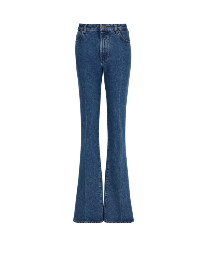 Jeans in denim a gamba dritta Jeans in denim a gamba dritta