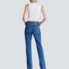 Jeans in denim a gamba dritta Jeans in denim a gamba dritta