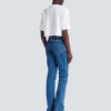 Jeans in denim a gamba dritta Jeans in denim a gamba dritta