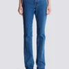 Jeans in denim a gamba dritta Jeans in denim a gamba dritta