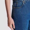 Jeans in denim a gamba dritta Jeans in denim a gamba dritta