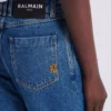 Jeans in denim a gamba dritta Jeans in denim a gamba dritta