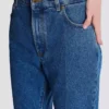 Jeans in denim a gamba dritta Jeans in denim a gamba dritta