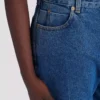 Jeans in denim a gamba dritta Jeans in denim a gamba dritta