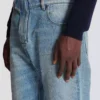Jeans in denim dalla vestibilità regolare Jeans in denim dalla vestibilità regolare