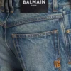 Jeans slim a gamba dritta in denim vintage Jeans slim a gamba dritta in denim vintage
