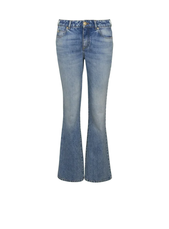 Jeans svasati in denim Jeans svasati in denim