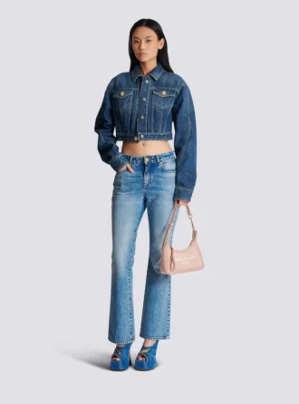 Jeans svasati in denim
