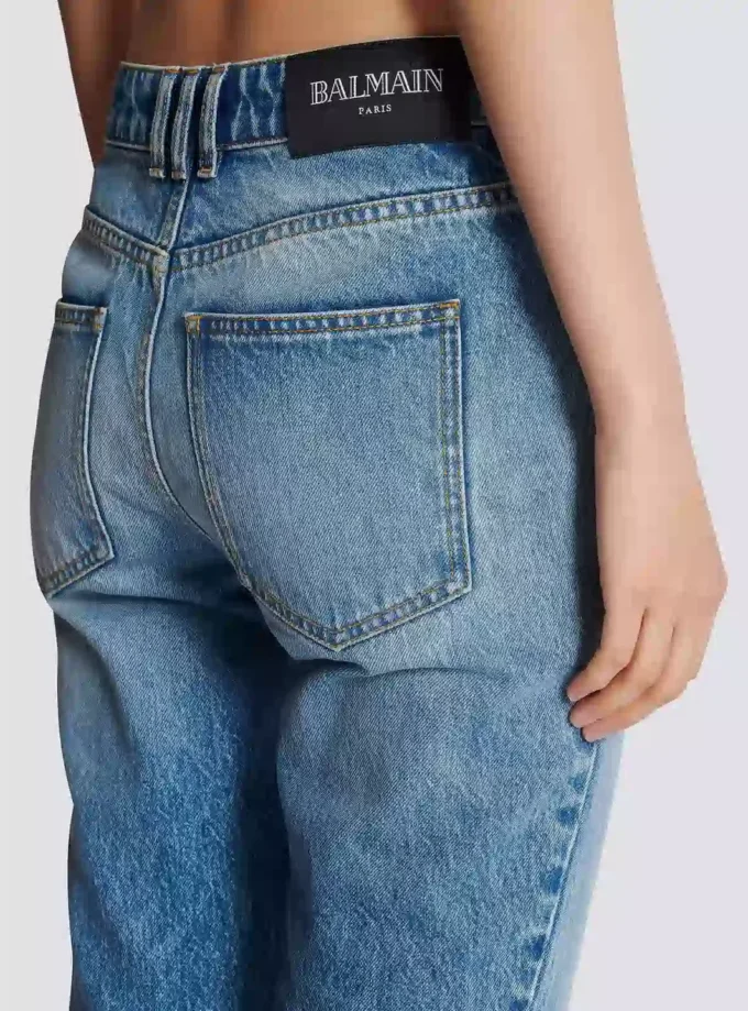 Jeans svasati in denim Jeans svasati in denim