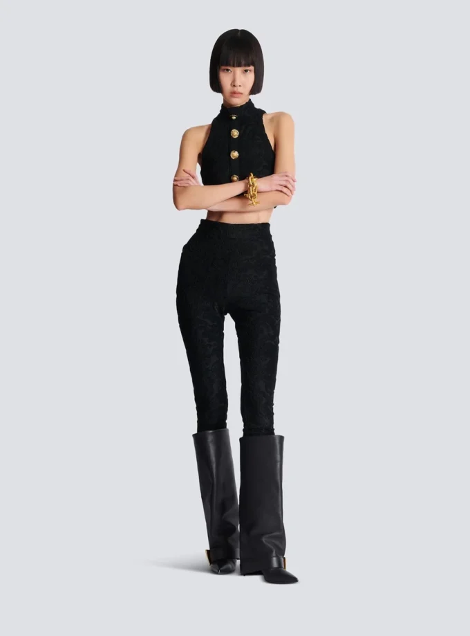 Leggings con motivo barocco Leggings con motivo barocco