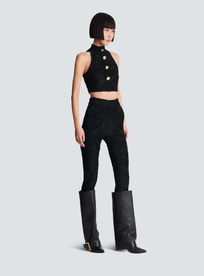 Leggings con motivo barocco Leggings con motivo barocco
