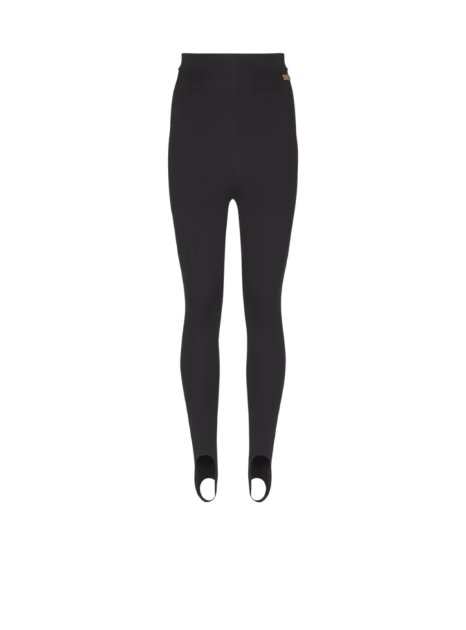 Leggings in jersey con staffa Leggings in jersey con staffa