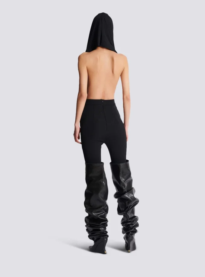 Leggings in jersey con staffa Leggings in jersey con staffa