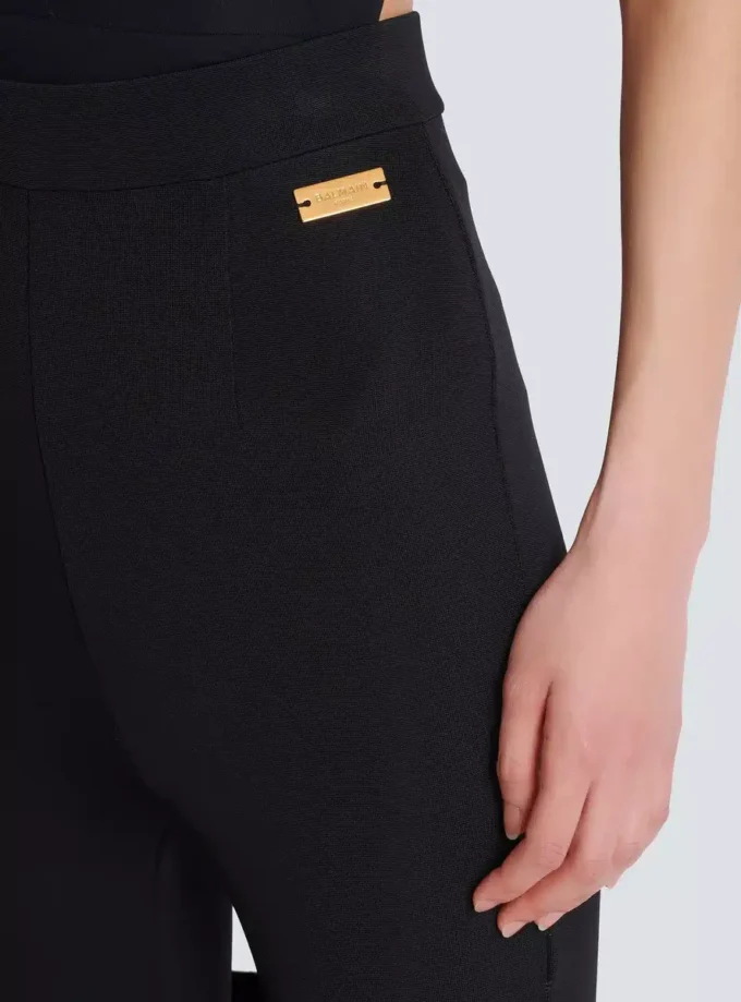 Leggings in jersey con staffa Leggings in jersey con staffa