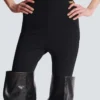 Leggings in jersey con staffa Leggings in jersey con staffa