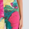 Leggings in jersey con stampa rose Leggings in jersey con stampa rose