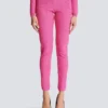 Leggings in maglia con monogramma