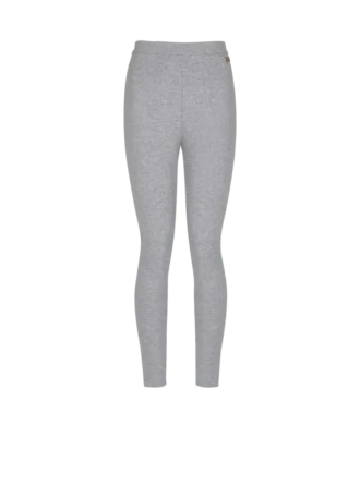 Leggings in maglia di cotone