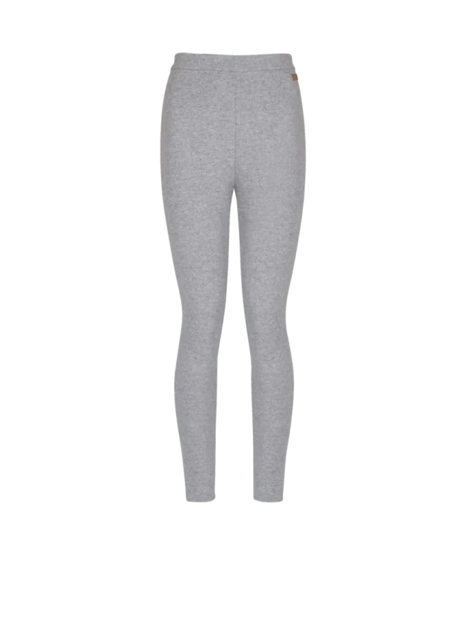 Leggings in maglia di cotone
