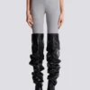 Leggings in maglia di cotone