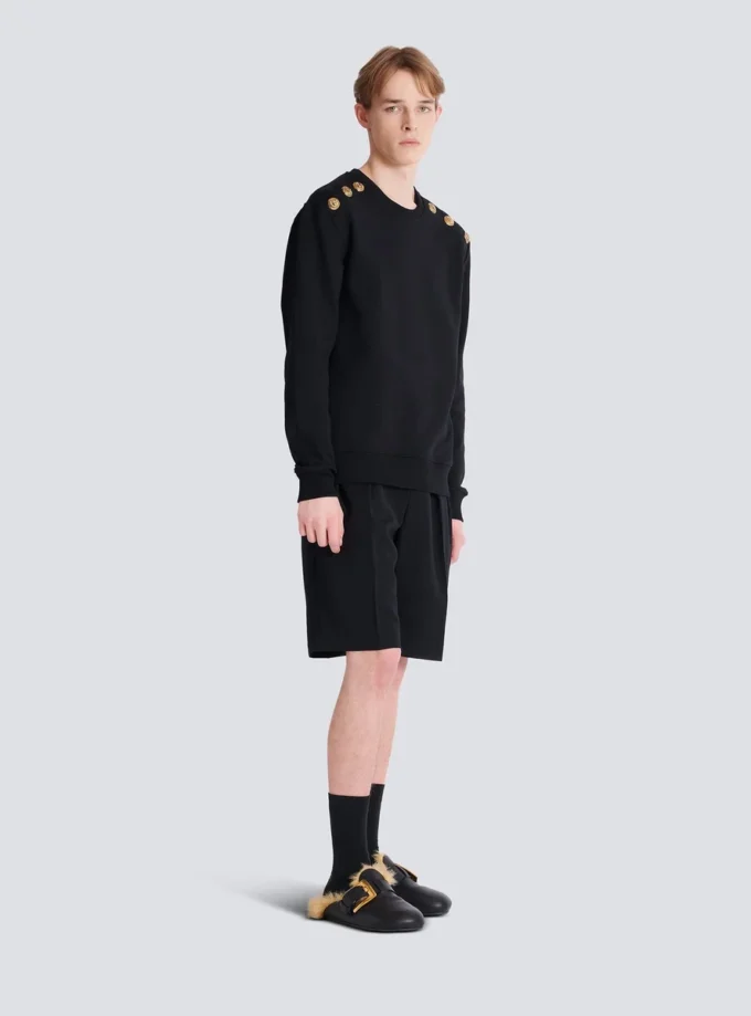 Maglione con bottoni Chain Lion Maglione con bottoni Chain Lion