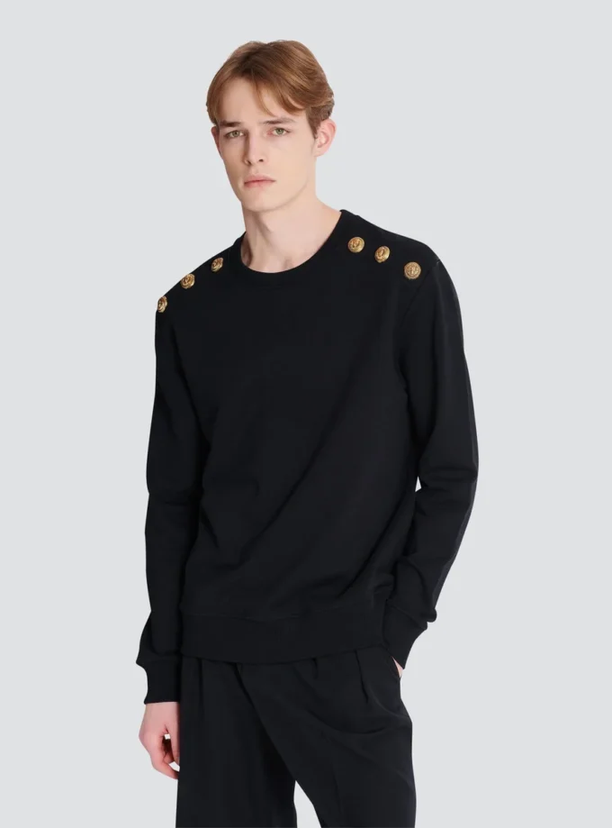 Maglione con bottoni Chain Lion Maglione con bottoni Chain Lion