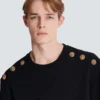 Maglione con bottoni Chain Lion Maglione con bottoni Chain Lion