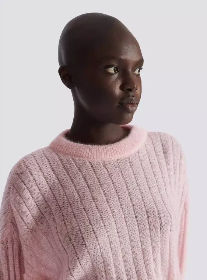 Maglione corto in mohair Maglione corto in mohair