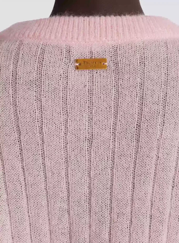 Maglione corto in mohair Maglione corto in mohair