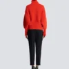Maglione in mohair con dettaglio collo Maglione in mohair con dettaglio collo