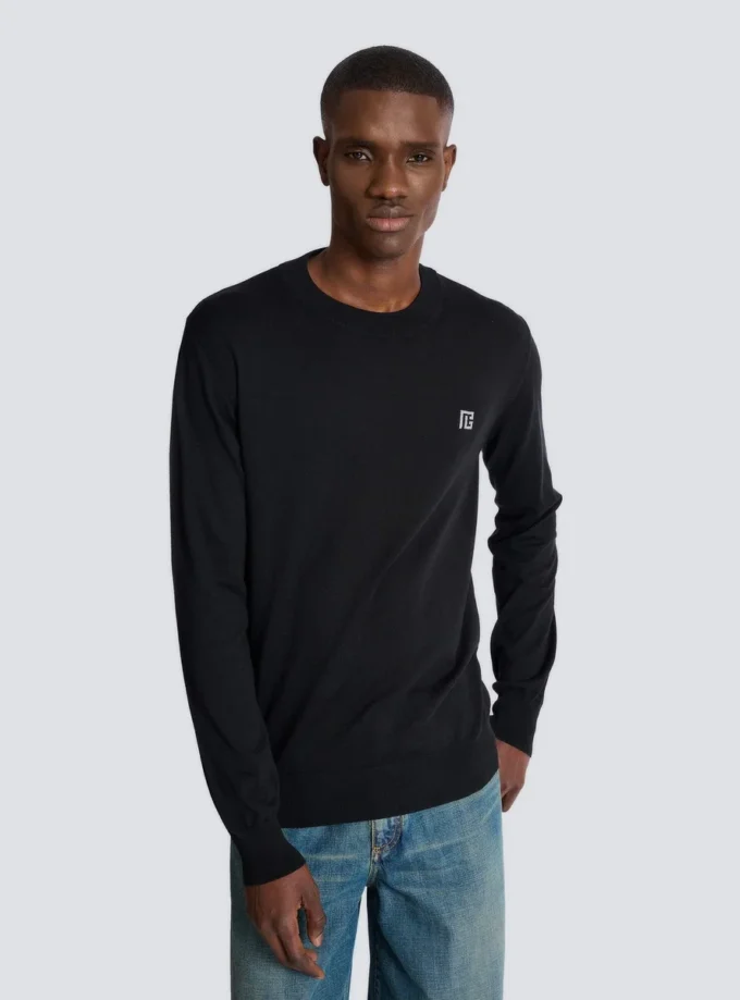 Maglione in seta e cotone pregiati Maglione in seta e cotone pregiati
