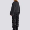 Maglione oversize con scollo incrociato Maglione oversize con scollo incrociato