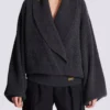 Maglione oversize con scollo incrociato Maglione oversize con scollo incrociato