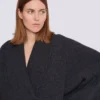 Maglione oversize con scollo incrociato Maglione oversize con scollo incrociato
