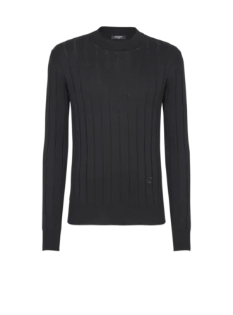 Maglione PB in maglia di seta e cotone