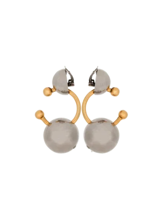 Mini orecchini a cerchio con piercing