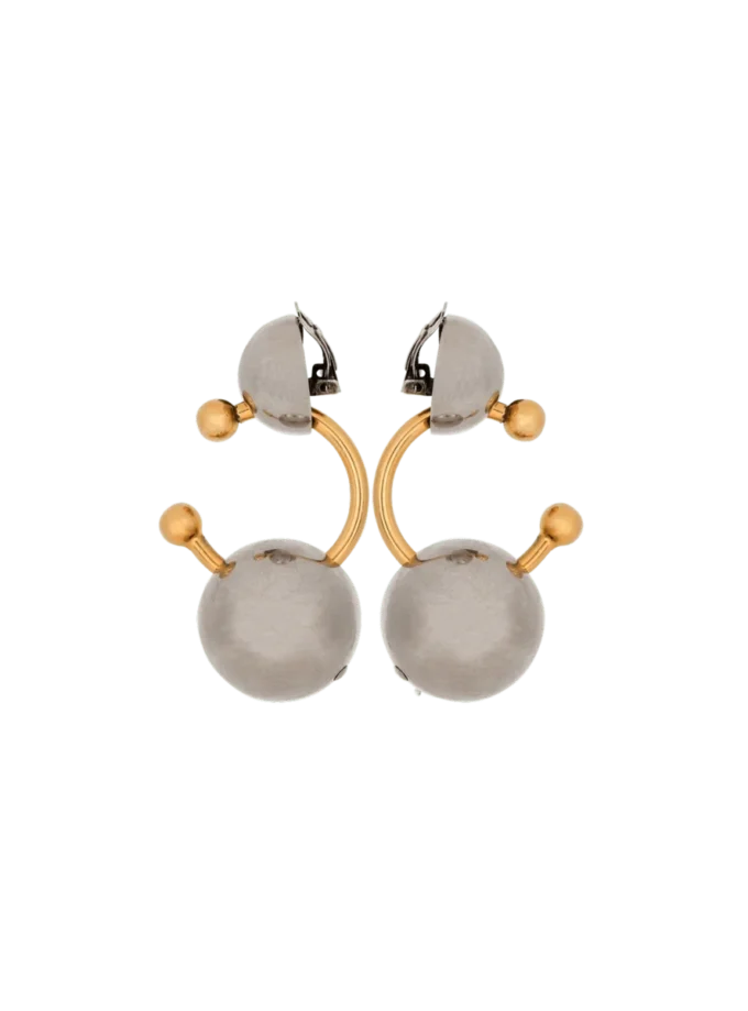 Mini orecchini a cerchio con piercing