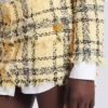 Minigonna in tweed glitterato Minigonna in tweed glitterato
