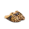 Mules Anthem in pelle di cavallino con stampa leopardata e pelliccia sintetica Mules Anthem in pelle di cavallino con stampa leopardata e pelliccia sintetica