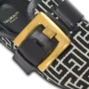 Mules Anthem in tela jacquard con monogramma PB Mules Anthem in tela jacquard con monogramma PB