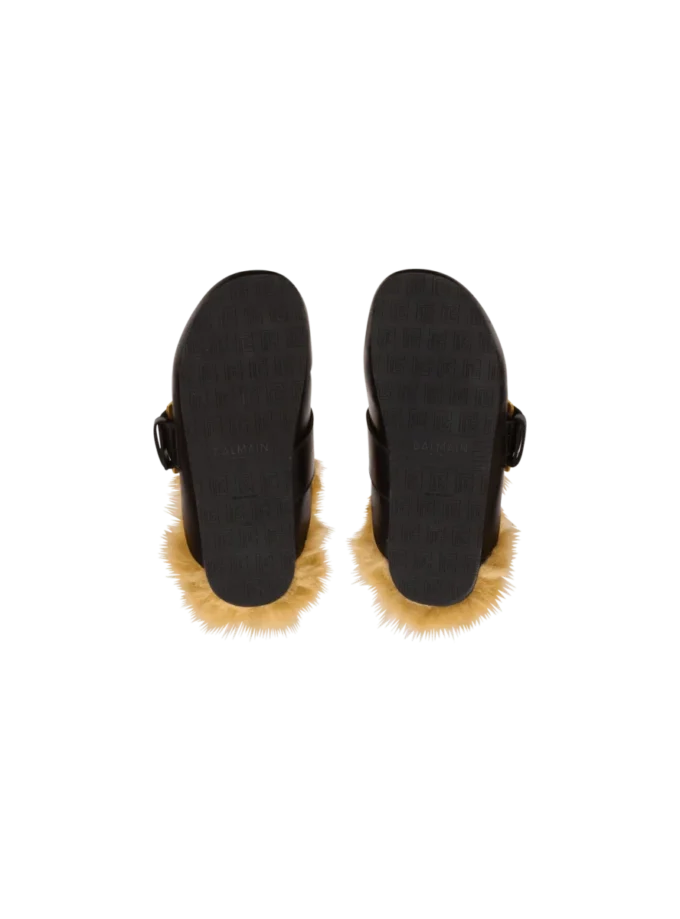 Mules foderate in pelliccia sintetica Mules foderate in pelliccia sintetica