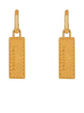 Orecchini tubolari Balmain Signature