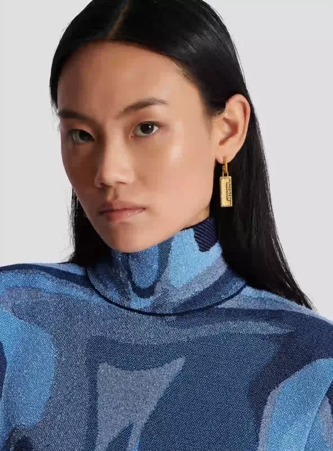 Orecchini tubolari Balmain Signature