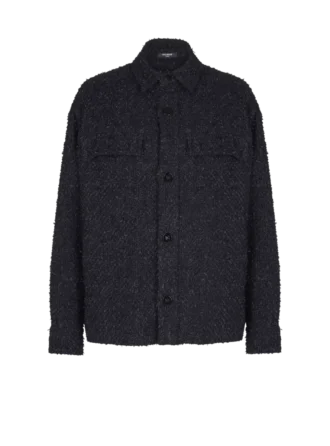 Overshirt in tweed monogramma
