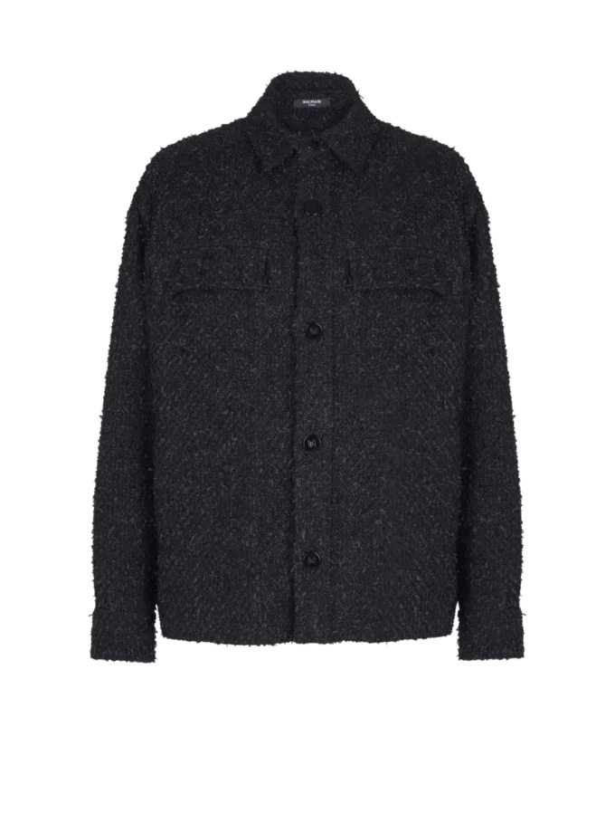 Overshirt in tweed monogramma Overshirt in tweed monogramma