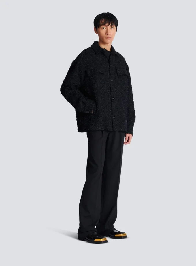 Overshirt in tweed monogramma Overshirt in tweed monogramma