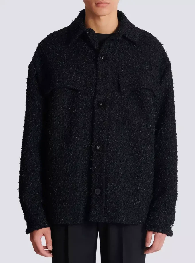 Overshirt in tweed monogramma Overshirt in tweed monogramma