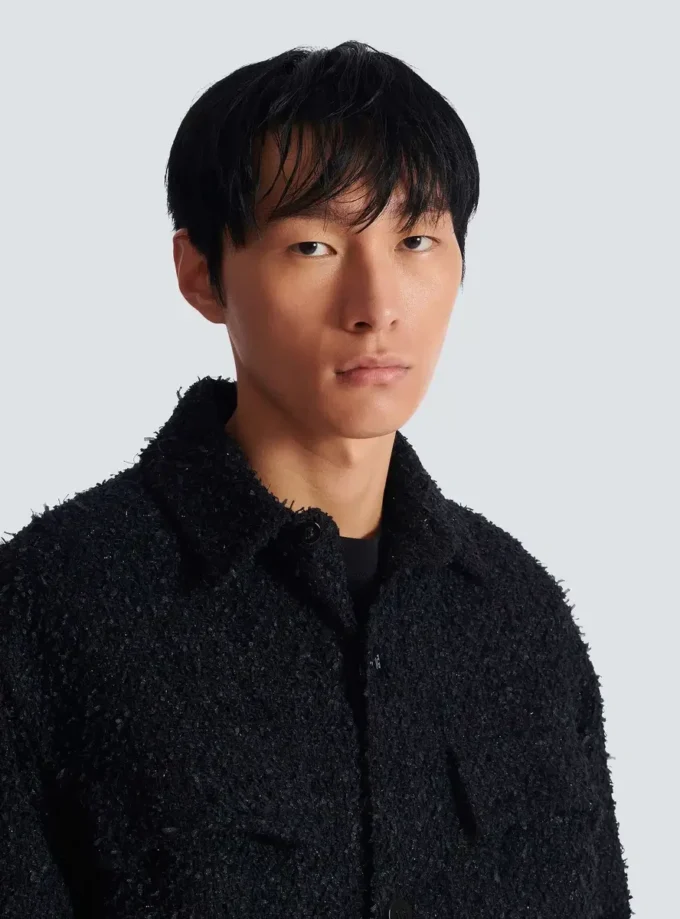 Overshirt in tweed monogramma Overshirt in tweed monogramma